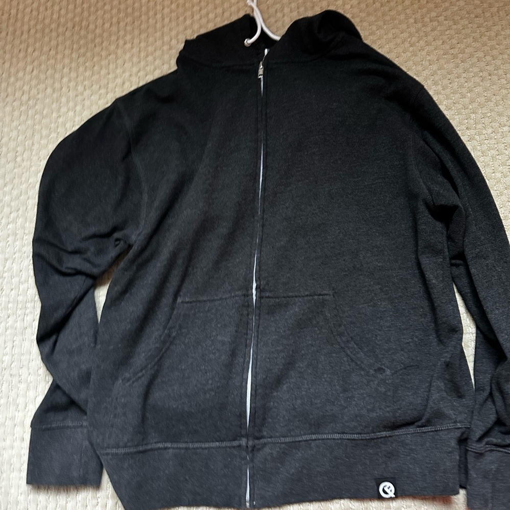 QuickFlip Gunmetal Gray Hoodie